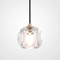 Изображение Подвесной Светильник Boule De Cristal Single Rod Pendant Brass By Imperiumloft