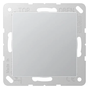 Изображение Заглушка с опорной пластиной ECO Profi алюминий A594-0AL Jung