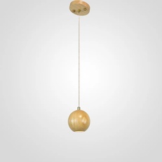 Изображение Подвесной Светильник Lofter Wooden Sphere By Imperiumloft