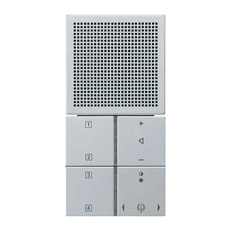 Изображение Радиоприемник без рамки LS-design алюминий RANAL2914 Jung