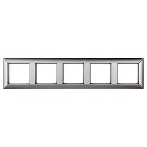 Изображение Рамка на 5 постов Eco Profi алюминий EP485AL Jung