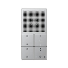 Изображение Радиоприемник без рамки LS 990 алюминий RANAL2914 Jung