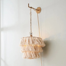 Изображение Настенный Светильник Tassel Wall Бежевый By Imperiumloft