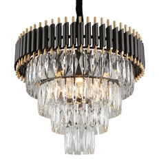 Изображение Подвесная Люстра Empire Black Chandelier Crystal D 54 By Imperiumloft