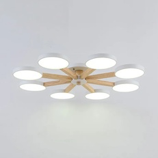 Изображение Потолочная Люстра Turna 8 White By Imperiumloft