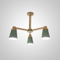 Изображение Потолочная Люстра Prop 3 Green By Imperiumloft