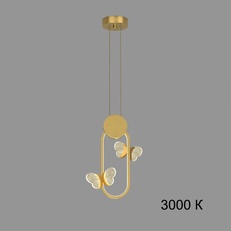 Изображение Подвесной Светильник Babetta Geometry C Brass 3000К By Imperiumloft