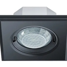 Изображение Датчик присутствия ESYLUX PD-FLAT 360i/8 SQUARE BLACK KNX (EP10451775)