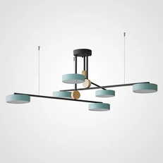 Изображение Люстра На Штанге Technum Color Led Blue By Imperiumloft