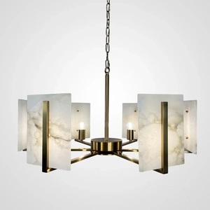 Изображение Люстра Marble Square Chandelier By Imperiumloft