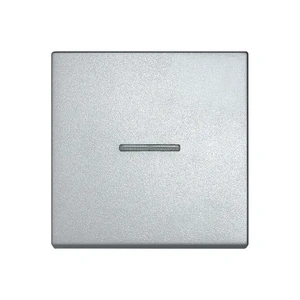 Изображение Клавиша для выключателя с подсветкой EcoProfi Standart алюминий EP490KOAL Jung