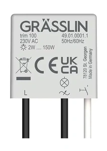 Изображение Диммер Grasslin Trim 100 (49.01.0001.1)