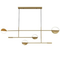 Изображение Люстра Bolia Leaves Pendant Brass By Imperiumloft