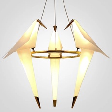 Изображение Люстра Origami Bird Chandelier 3 By Imperiumloft