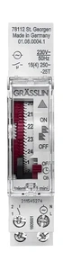 Изображение Электромеханический таймер Grasslin Talento 111 mini (01.06.0004.1)