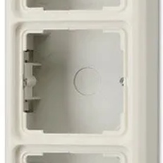 Изображение Коробка тройная для накладного монтажа CD слоновая кость CD583AW CD 500
