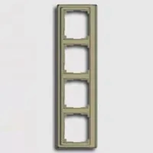 Изображение Рамка четверная, для вертикального монтажа Jung SL 500, золотая бронза sl584gb SL 500