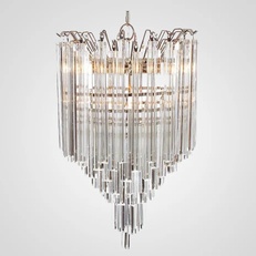 Изображение Люстра Odeon Chandelier Glass Clear By Imperiumloft