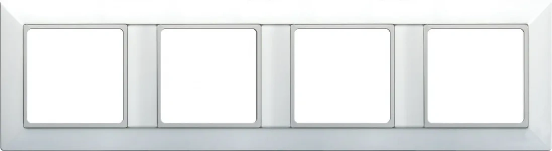 Изображение Рамка на 4 поста Eco Profi белый EP484WW Jung