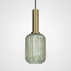 Изображение Подвесной Светильник Ferm Living Chinese Lantern A Brass / Green By Imperiumloft