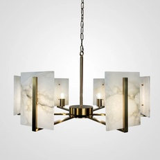 Изображение Люстра Marble Square Chandelier By Imperiumloft