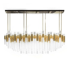 Изображение Люстра Luxxu Waterfall Rectangular Suspension 160 By Imperiumloft