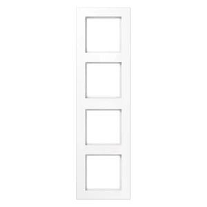 Изображение Рамка на 4 поста A Creation белый глянцевый AC584WW Jung