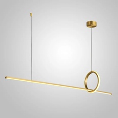 Изображение Подвесной Светильник Moffit B Long L90 Brass By Imperiumloft