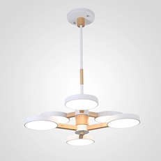 Изображение Подвесная Люстра Turna Dbl L6 White By Imperiumloft