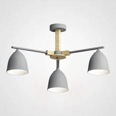 Изображение Потолочная Люстра Noa 3 Gray By Imperiumloft By Imperiumloft