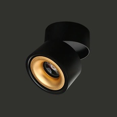 Изображение Потолочный Светильник Agenda Black+Gold 10W By Imperiumloft