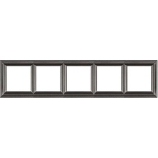 Изображение Рамка на 5 постов EcoProfi Deco антрацит EPD485AN Jung