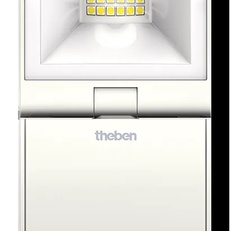 Изображение Прожектор уличный с датчиком движения Theben theLeda S10 WH (1020921)