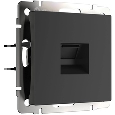 Изображение Телефонная розетка  RJ-11 (черный матовый) W1182008