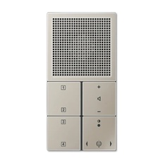 Изображение Радиоприемник c рамкой LS 990 сталь RANES2914 Jung