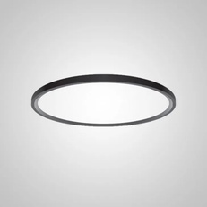Изображение Потолочный Светильник Extraslim D50 Black By Imperiumloft