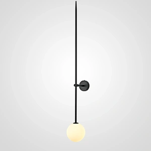 Изображение Настенный Светильник Lines Ball 100 Black By Imperiumloft