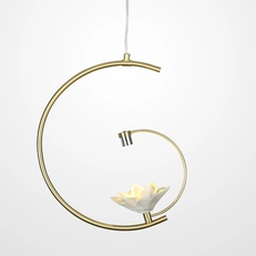 Изображение Подвесной Светильник Magnolia 1 Flower By Imperiumloft