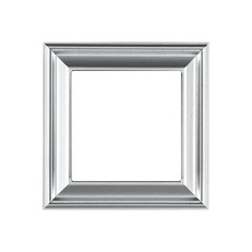Изображение Рамка на 1 пост EcoProfi Deco алюминий EPD481AL Jung
