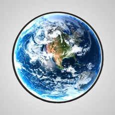 Изображение Настенный Светильник Cosmos Earth D30 By Imperiumloft