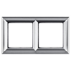 Изображение Рамка на 4 поста EcoProfi Deco алюминий EPD482AL Jung