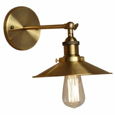 Изображение Бра Cone 20Th C.factory Filament Gold By Imperiumloft