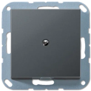 Изображение Вывод кабеля с суппортом ECO Profi антрацит A590BFAANM Jung