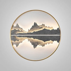 Изображение Настенный Светильник Dawn B B D80 Brass By Imperiumloft