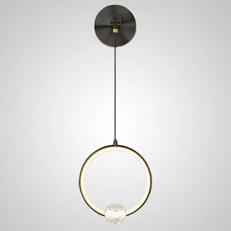 Изображение Настенный Светильник Luana Wall Black By Imperiumloft