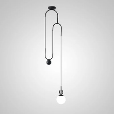 Изображение Подвесной Светильник Newton Black By Imperiumloft