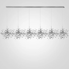 Изображение Люстра Tezani Argent Suspension Linear 6L 210 By Imperiumloft