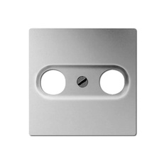 Изображение Накладка TV/FM розетку EcoProfi Deco алюминий EP561BFPLTVAL Jung
