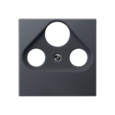 Изображение Накладка для розетки TV-FM-SAT EcoProfi Deco антрацит EP561BFPLSATAN Jung