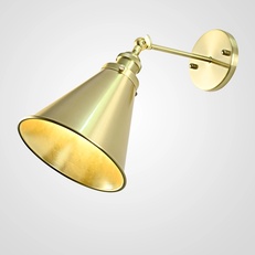 Изображение Бра Cone 20Th C.factory Filament Gold Ii By Imperiumloft